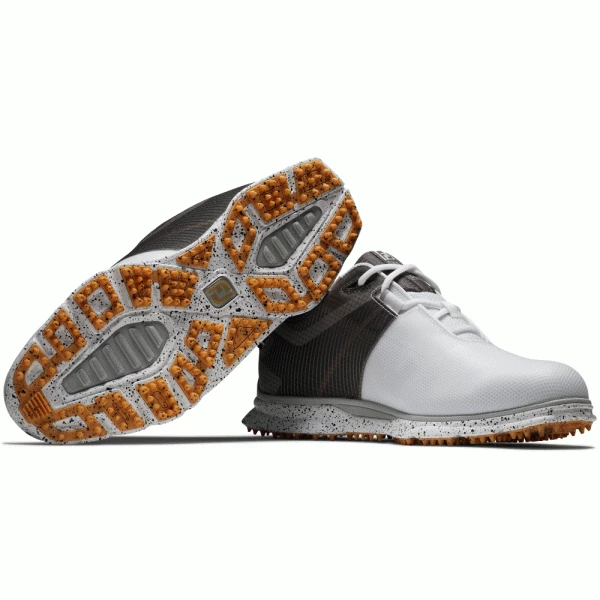 FOOTJOY PRO SL SPORT 53863 GOLF SHOES โ WHITE / BLACK / GOLD - Image 5