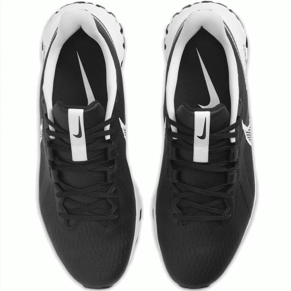 NIKE REACT INFINITY PRO GOLF SHOES – BLACK / WHITE - Image 2