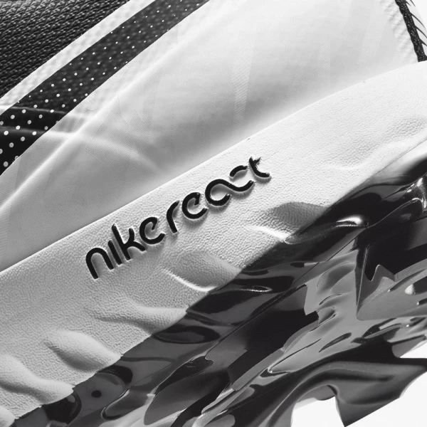 NIKE REACT INFINITY PRO GOLF SHOES – BLACK / WHITE - Image 3