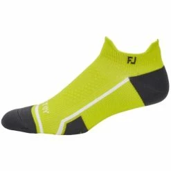 FOOTJOY TECH D.R.Y. ROLL TAB SOCKS – GREEN