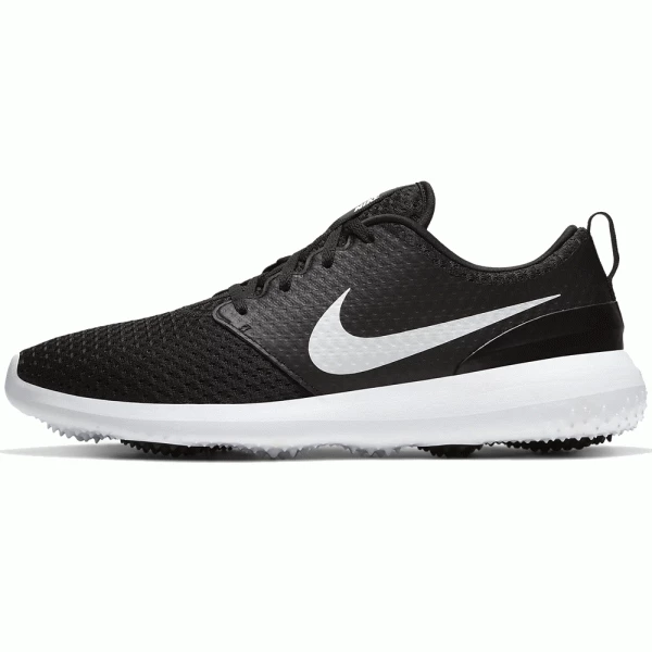 NIKE ROSHE G GOLF / STREET SHOES – BLACK / WHITE - Image 2