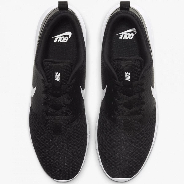 NIKE ROSHE G GOLF / STREET SHOES – BLACK / WHITE - Image 3
