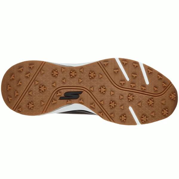 SKECHERS GO GOLF SKECH-AIR DOS GOLF SHOES – BLACK / GOLD - Image 2