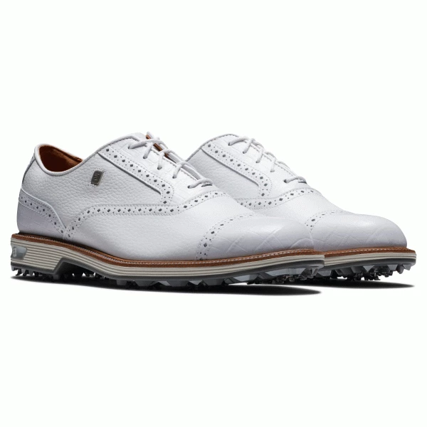 FOOTJOY PREMIER SERIES TARLOW 53903 GOLF SHOES – WHITE - Image 2
