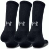 UNDER ARMOUR HEATGEAR® CREW GOLF SOCKS – 3 PACK – BLACK