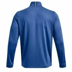 Under Armour UA Playoff 1/4 Zip Golf Top Mens Small Blue