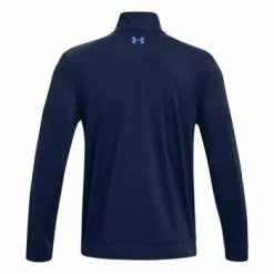 Under Armour UA Storm Midlayer 1/2 Zip Golf Top - Academy/White/Blue Mens X Large Navy