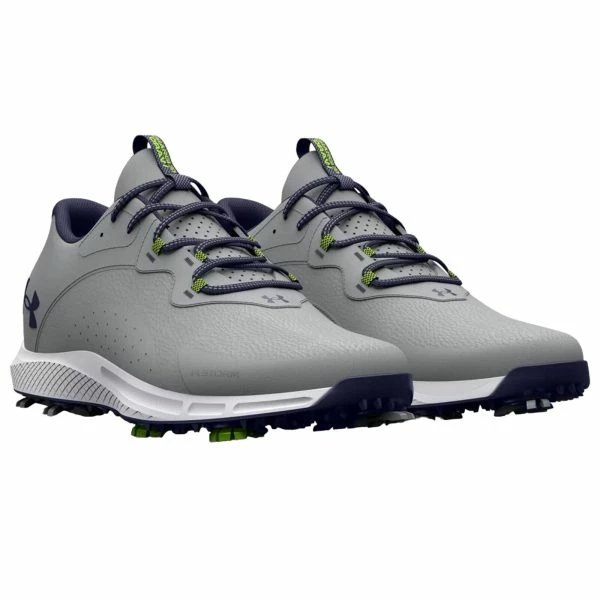 UNDER ARMOUR 2023 UA CHARGED DRAW 2 GOLF SHOES – GREY - Image 4
