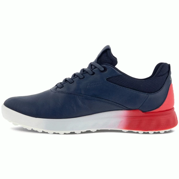 ECCO 2023 S-THREE LADIES GORE-TEX® GOLF SHOES – MARINE / HIBISCUS NIGHT SKY - Image 2