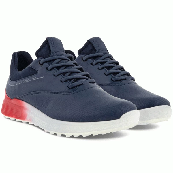 ECCO 2023 S-THREE LADIES GORE-TEX® GOLF SHOES – MARINE / HIBISCUS NIGHT SKY - Image 3