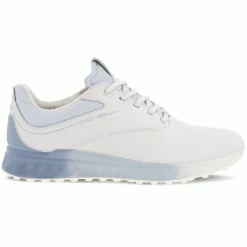 ECCO 2023 S-THREE LADIES GORE-TEX® GOLF SHOES – WHITE / DUSTY BLUE / AIR