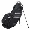 Wilson Golf EXO II Golf Stand Bag 2021 Black Silver WGB6600BL