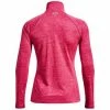 Under Armour Womens UA Tech Twist 1/2 Zip Golf Top - Penta Pink Ladies Large Penta Pink