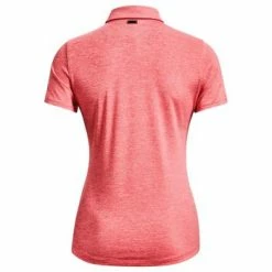 Under Armour Womens Zinger Short Sleeve Golf Polo Shirt Ladies X Small Vermillion