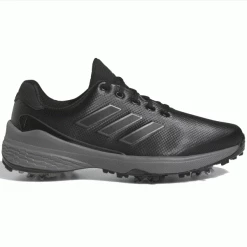 ADIDAS 2023 ZG23 GOLF SHOES – CORE BLACK / DARK SILVER METALLIC