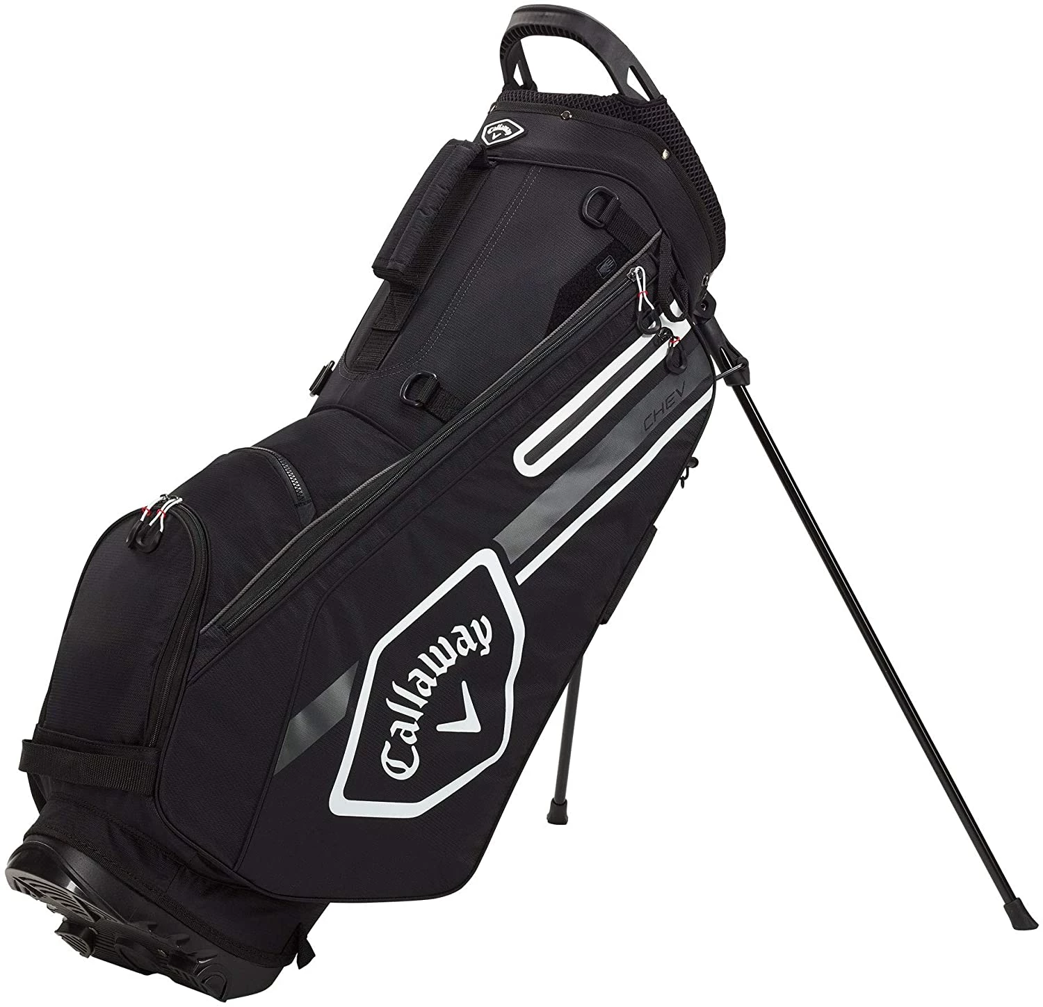 Callaway Chev Stand Bag Black Charcoal