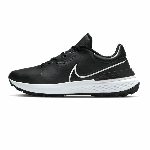 NIKE REACT INFINITY PRO 2 GOLF SHOES – BLACK / WHITE / GREY - Image 3