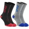 PING SENSORCOOL LOGO SOCKS – GREY / BLACK