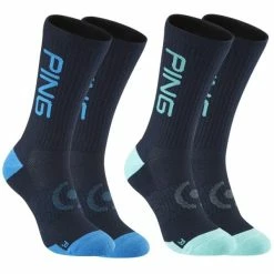 PING SENSORCOOL LOGO SOCKS – NAVY / MULTI