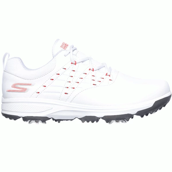SKECHERS GO GOLF PRO 2 LADIES GOLF SHOES – WHITE / PINK